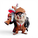 Action Figure Taz-Mania Peaky Blinders Colecionável — Edição Toruk Lab