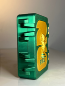 Porta Figurinhas Copa do Mundo 2026 com Taça – Verde e Dourado